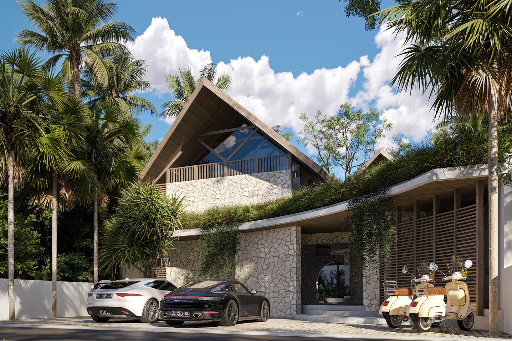 BRND GUEST HOUSE in Ungasan, Badung - Bali (2025) - Cover image - Architecture project by Atelier W AR E
