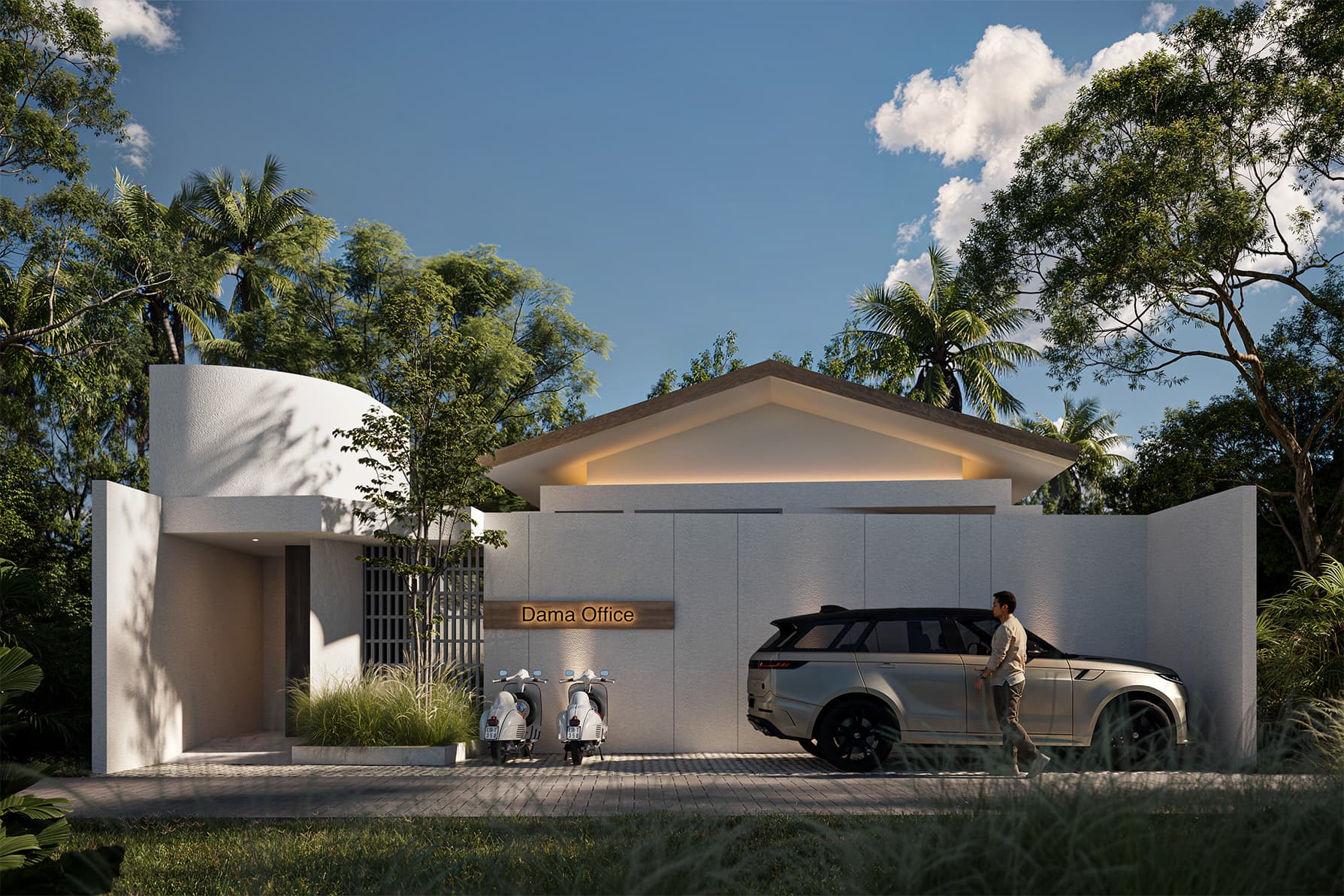 DAMA OFFICE - PECATU in Pecatu, Badung - Bali (2024) - Cover image - Architecture project by Atelier W AR E