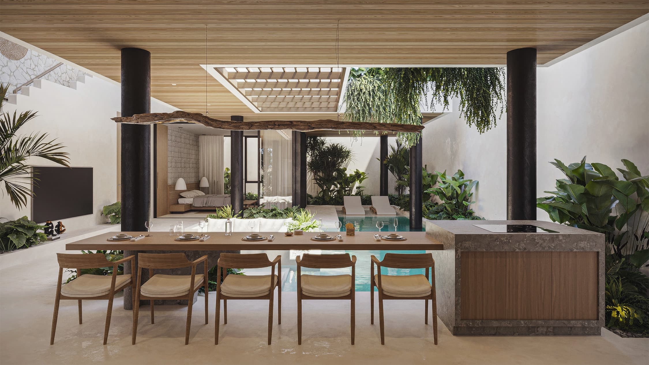 S VILLA - MELASTI in Melasti, Badung - Bali (2024) - Gallery image 3 - Architecture project by Atelier W AR E